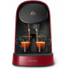 Machine à café L'Or Barista 1450W rouge - PHILIPS - LM8012/51