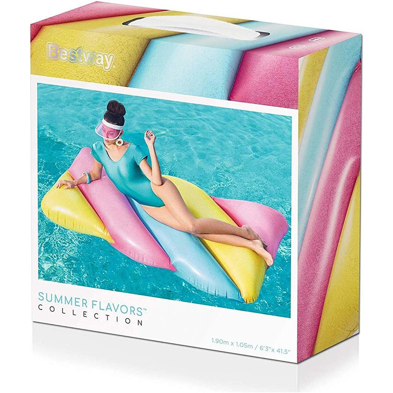 Matelas gonflable Candy Lounge 190x105cm - BESTWAY