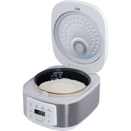 Cuiseur à riz et vapeur 4L 770W blanc - PANASONIC - SR-DA152WXE