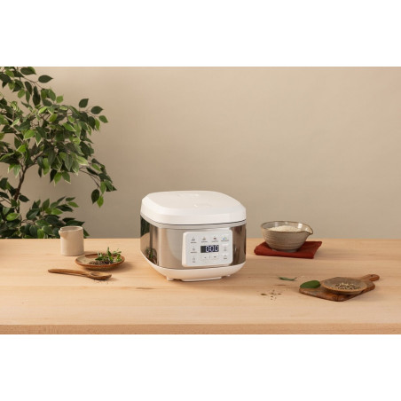 Cuiseur à riz et vapeur 4L 770W blanc - PANASONIC - SR-DA152WXE