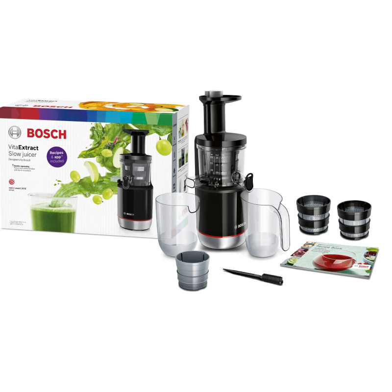 Extracteur de jus vertical 1,4L 150W noir - BOSCH - MESM731M