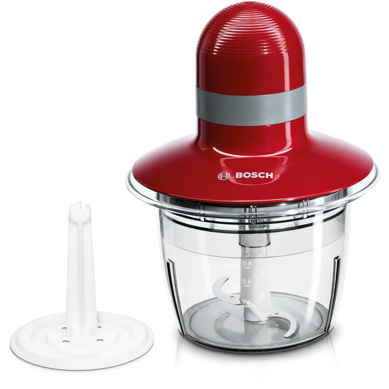 Mini-hachoir + batteur à blancs 800ml 400W - BOSCH - MMR08R2