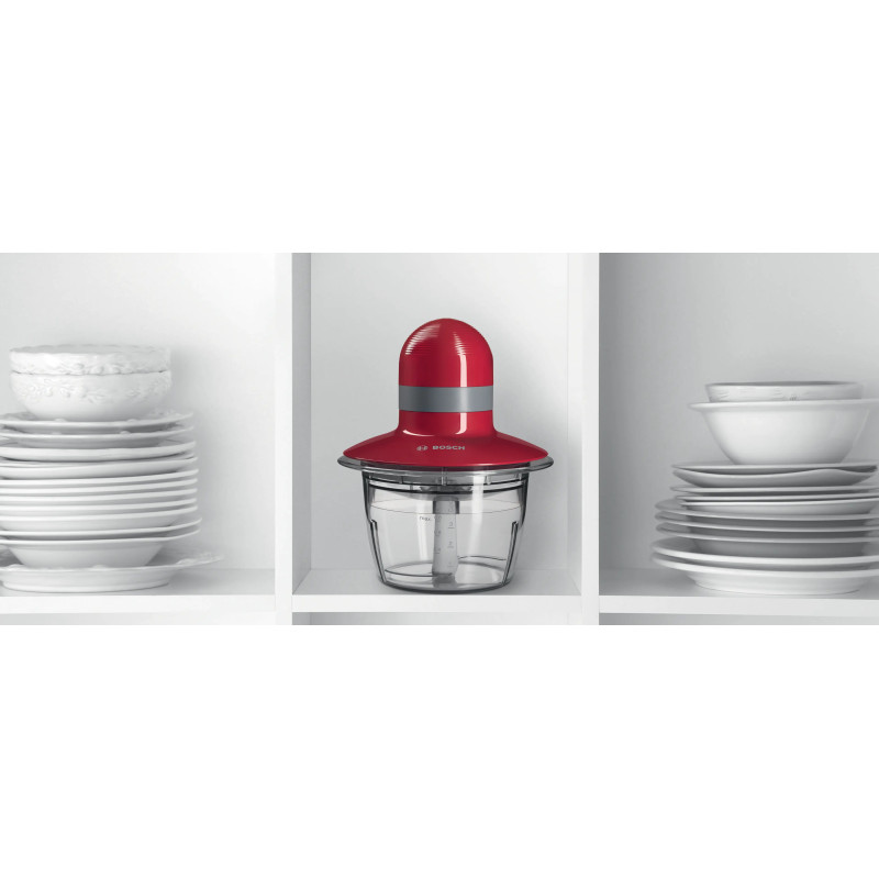 Mini-hachoir + batteur à blancs 800ml 400W - BOSCH - MMR08R2