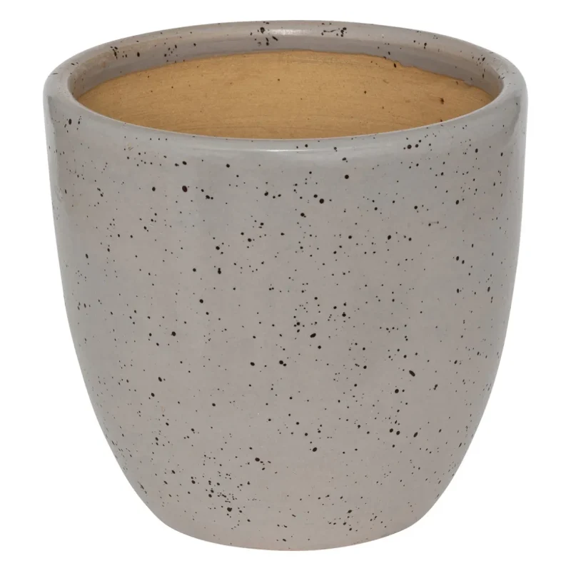 Set de 3 pots Vena en céramique émaillée D30cm Assortis - ATMOSPHERA