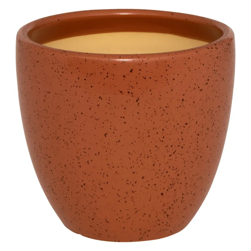 Set de 3 pots Vena en céramique émaillée D30cm Assortis - ATMOSPHERA