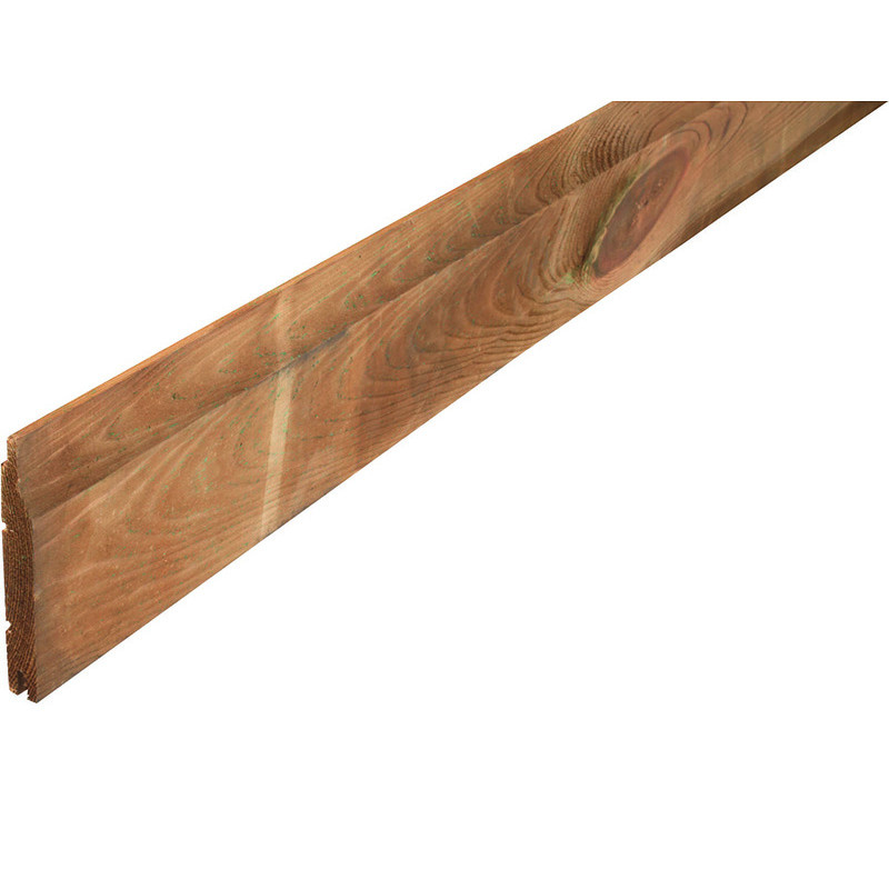 Clin en bois 18x140x2400 mm - CERLAND