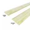 Kit de lames d'occultation en bois Okulto H193 cm Ep. 8 mm - CERLAND