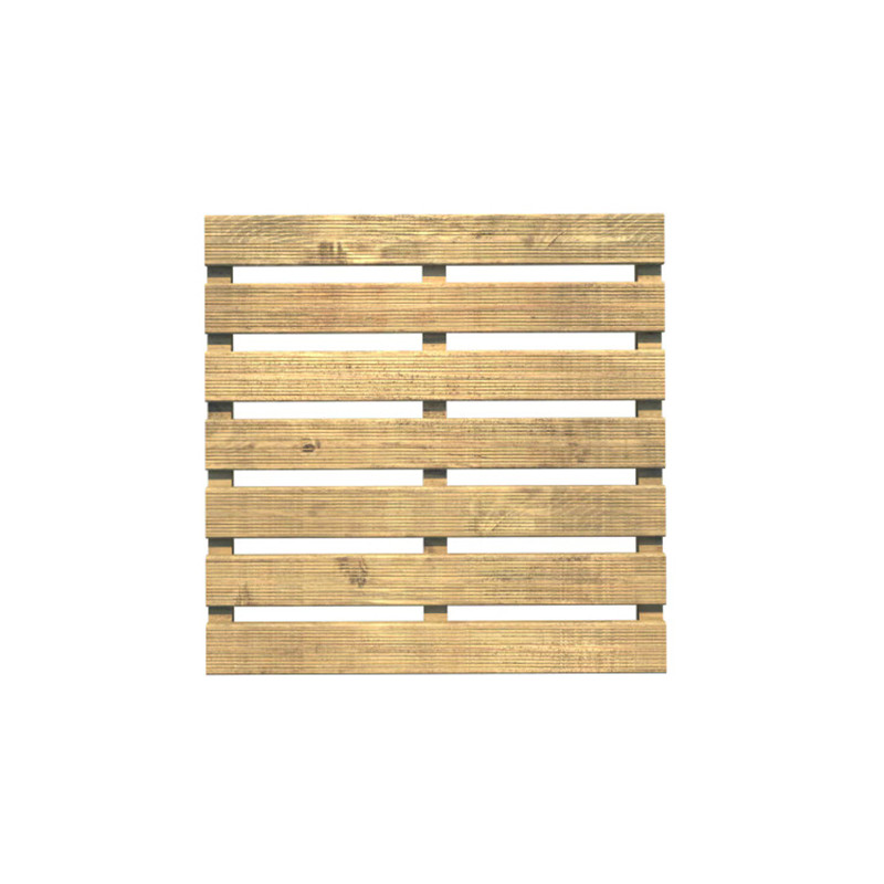 Dalle de terrasse clipsable en bois 50x50cm - CERLAND