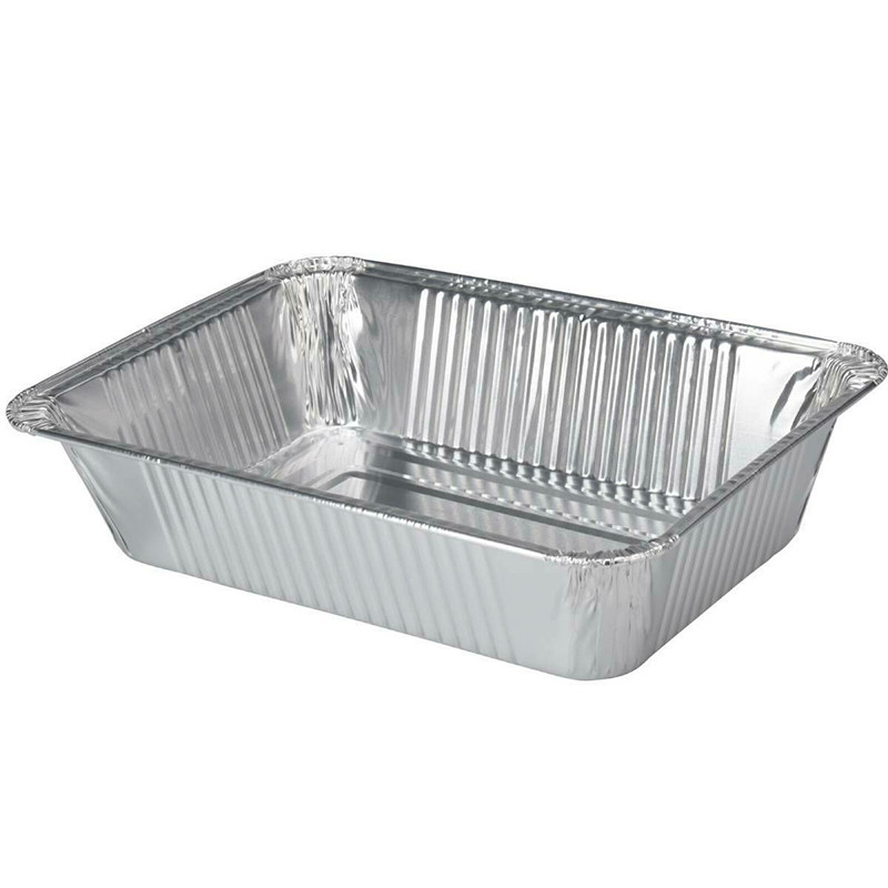 Set de 4 barquettes en aluminium 22x15,5x4,5 cm – BBQ