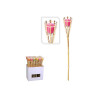Torche de jardin avec bougie à la citronnelle 76 cm - PROGARDEN