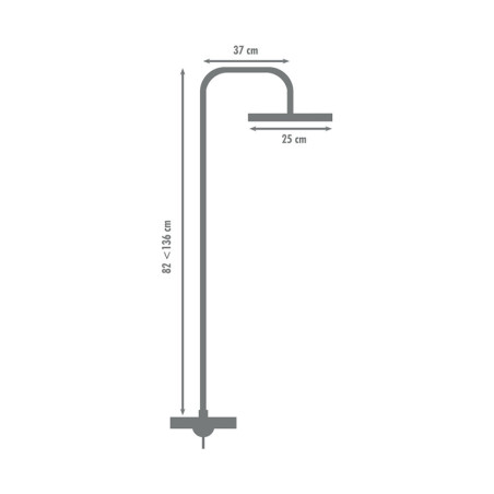Colonne de douche thermostatique STATS