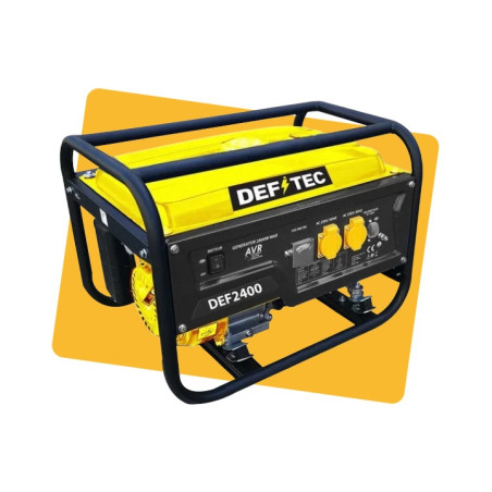 Groupe électrogène essence de chantier DEFITEC Def2400, 2000 watts