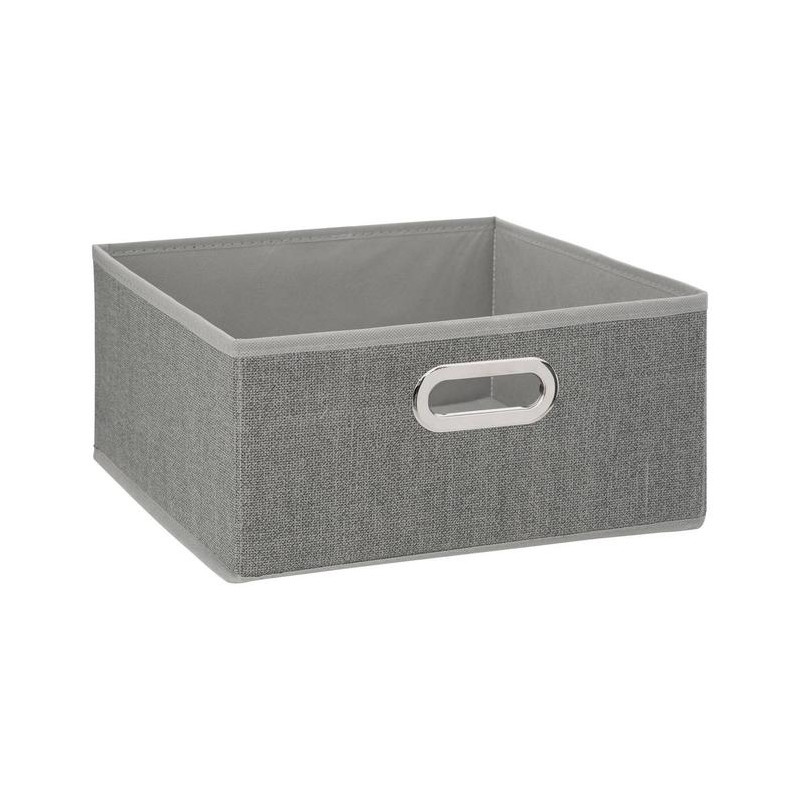 Boîte de rangement Mix n' Modul H15 cm Gris chiné - 5FIVE