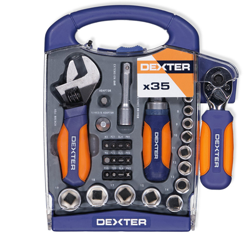 Set de vissage mixte 35 pièces - DEXTER