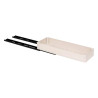 Organiseur coulissant Stora 13 cm S Beige - 5FIVE