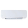 Radiateur soufflant céramique mural Clam 2000 W Blanc - EQUATION