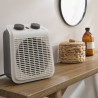 Radiateur soufflant pour salle de bains Five 2 2000 W Gris anthracite - EQUATION