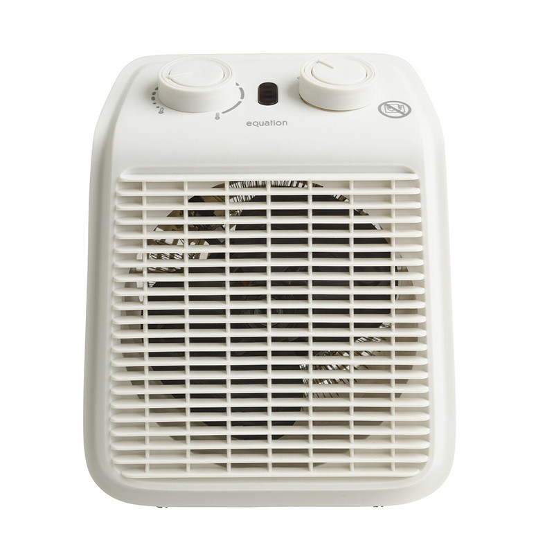 Radiateur soufflant pour salle de bains Five 2 2000 W Blanc - EQUATION