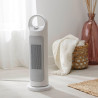Soufflant céramique mobile Tower 2 2000 W Blanc - EQUATION