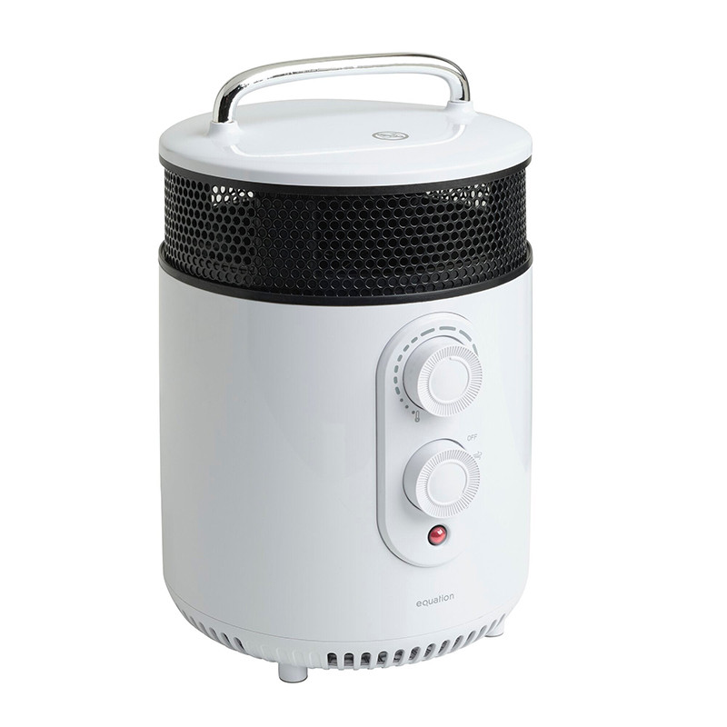 Radiateur soufflant céramique Huggy 1500 W Blanc - EQUATION