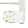 Sèche-serviettes électrique Kaltar II Droit 500 W Blanc - EQUATION