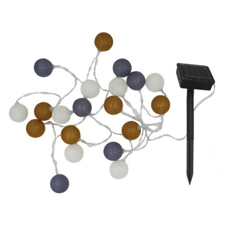 Guirlande de boules de coton Hina 20 LED 5m - INSPIRE