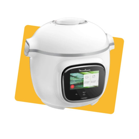 Multicuiseur intelligent Cookeo Touch 6L 1600W blanc - MOULINEX - CE901100