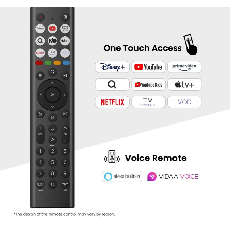 TV - QLED - HISENSE - 215 cm - 4K - 144Hz - Smart TV - 85E7QPRO