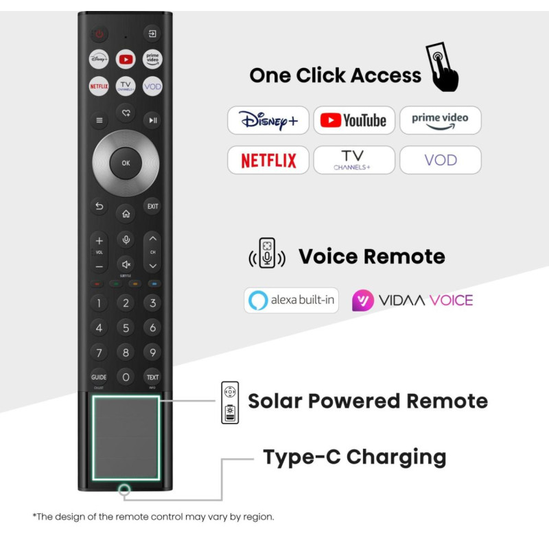 TV - MiniLed - HISENSE - 164 cm - 4K - 165Hz - Smart TV - 65U8Q