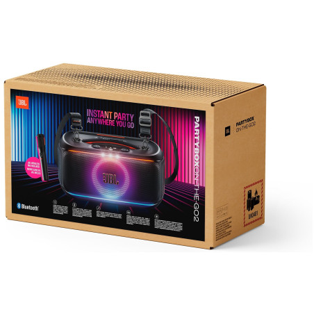 Enceinte portable PartyBox On-the-go 2 noir - JBL - PARTYBOXOTG2