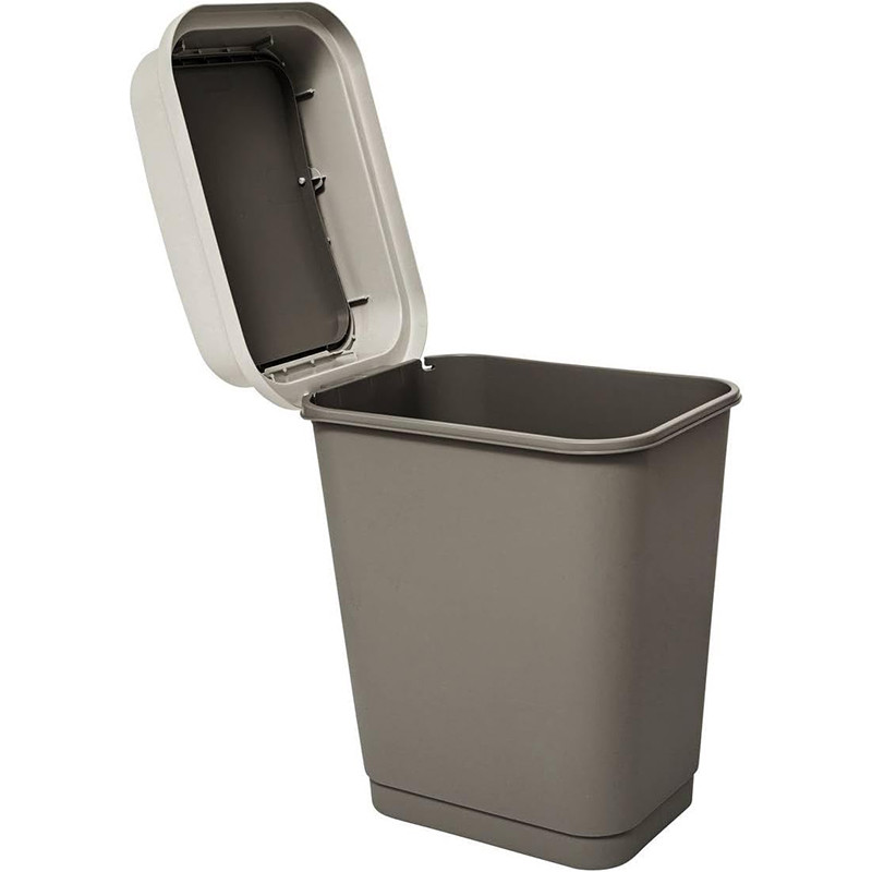 Poubelle rectangulaire à 2 ouvertures 25L Beige - 5FIVE SIMPLY SMART