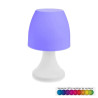 Lampe LED multicolore Dokk H19,5 cm Blanc - ATMOSPHERA