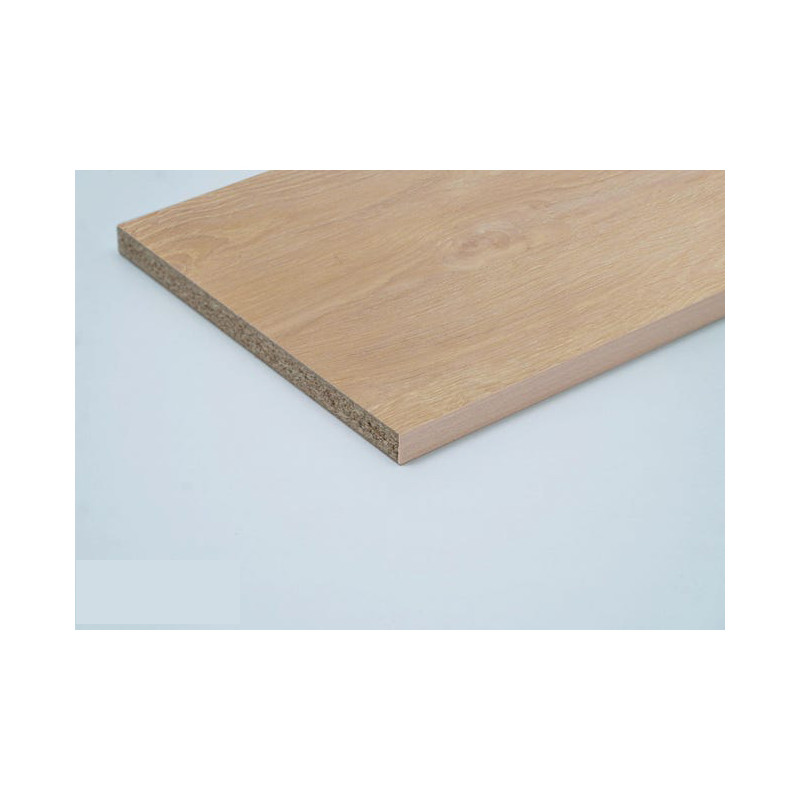 Plan de travail stratifié Classic 246×63,5×3,8 cm Chêne naturel