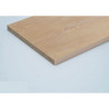Plan de travail stratifié Classic 246×63,5×3,8 cm Chêne naturel