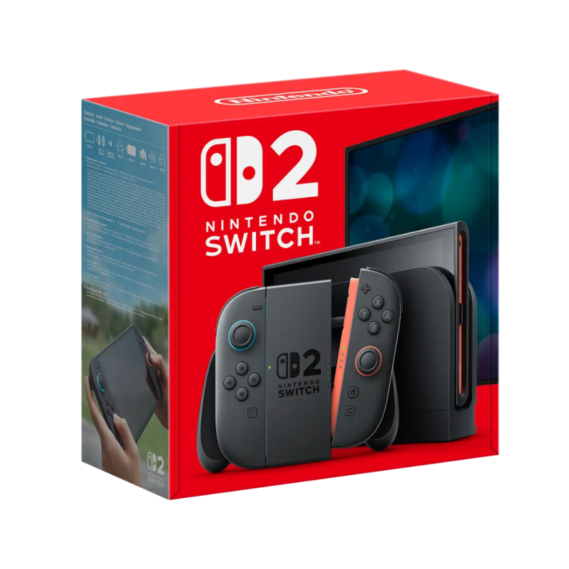 Bundle console Switch 2 + casque + station de charge joy-con