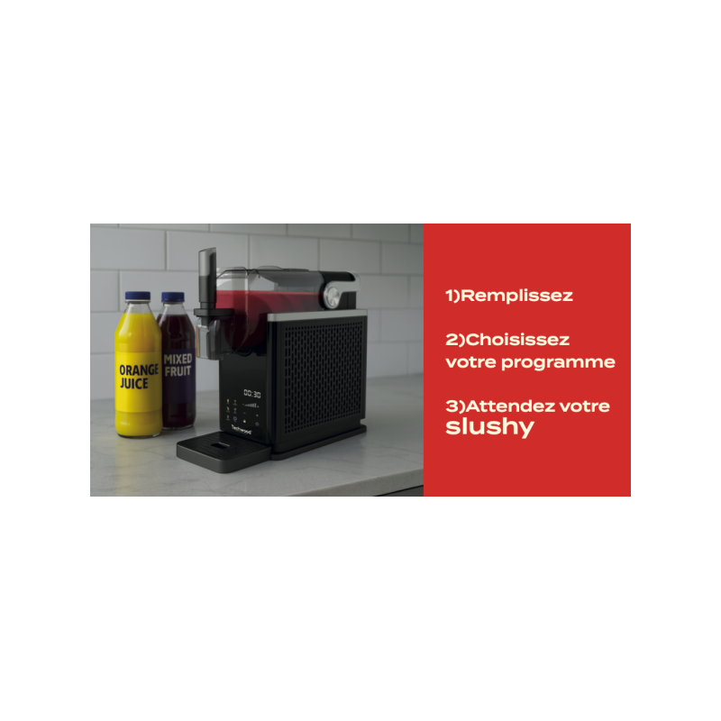 Machine à slushy et boissons glacées 265W - TECHWOOD - ROBTSLU2066TECH
