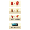 Machine à slushy et boissons glacées 265W - TECHWOOD - ROBTSLU2066TECH