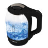 Bouilloire électrique Yukon 1,7L 1500W noir - ESPERANZA - CAFEKK025K