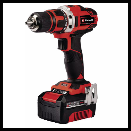 Perceuse-visseuse sans fil TE-CD 18/45 + 2 batteries 2,0 Ah + 22 accessoires - couple max. 45 Nm