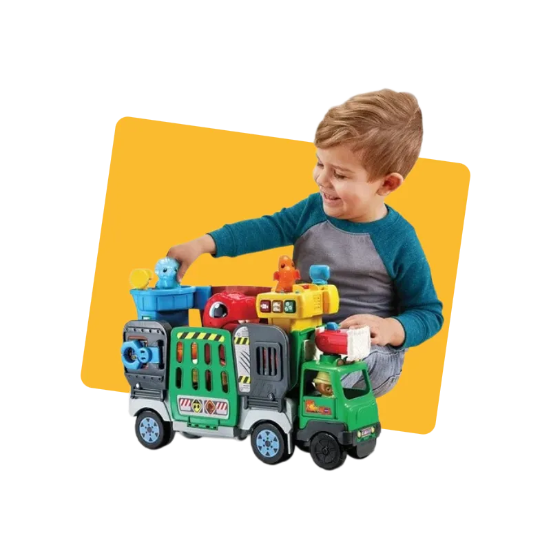 Tut Tut Copains Super Camion Parc SOS Dinos VTECH - Dès 1 an