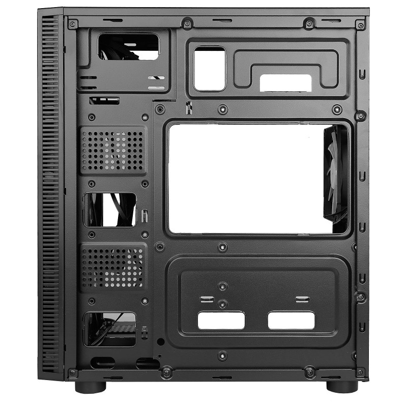 Boîtier moyen tour NX210 avec panneaux vitrés sans alimentation - ANTEC