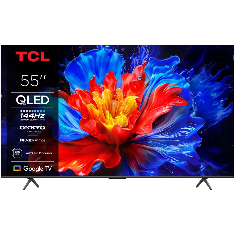 TV - QLED - TCL - 139cm - 4K - 144Hz - Smart TV - 55P8K