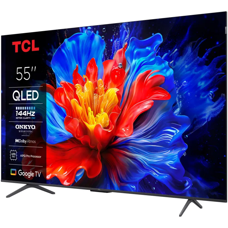TV - QLED - TCL - 139cm - 4K - 144Hz - Smart TV - 55P8K