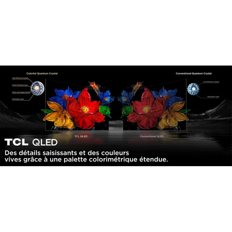 TV - QLED - TCL - 139cm - 4K - 144Hz - Smart TV - 55P8K