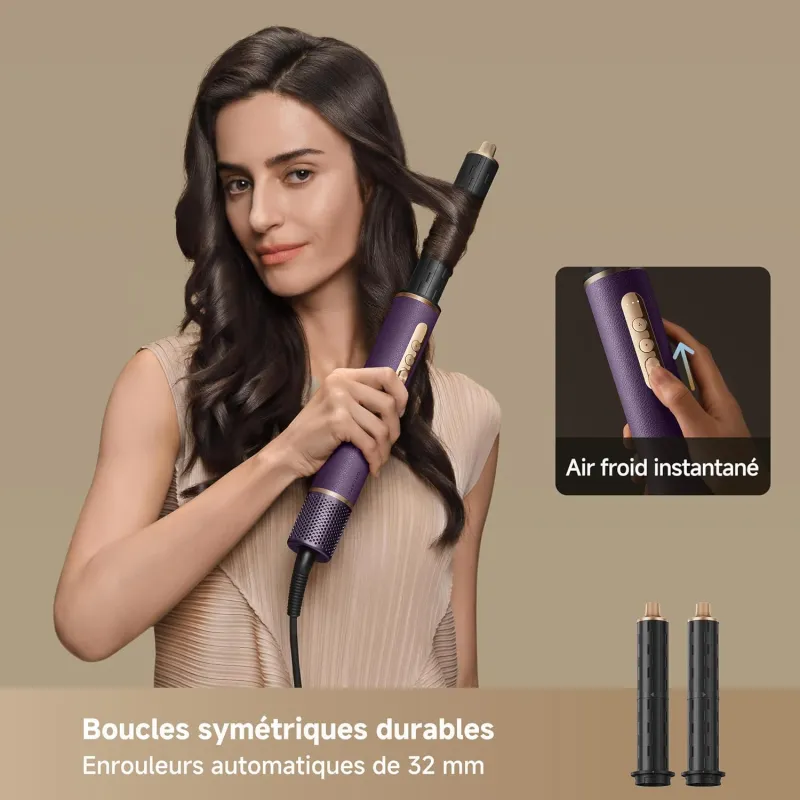 Dreame AirStyle Pro, styler 7 en 1, violet