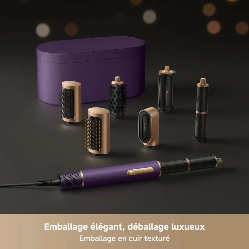 Dreame AirStyle Pro, styler 7 en 1, violet