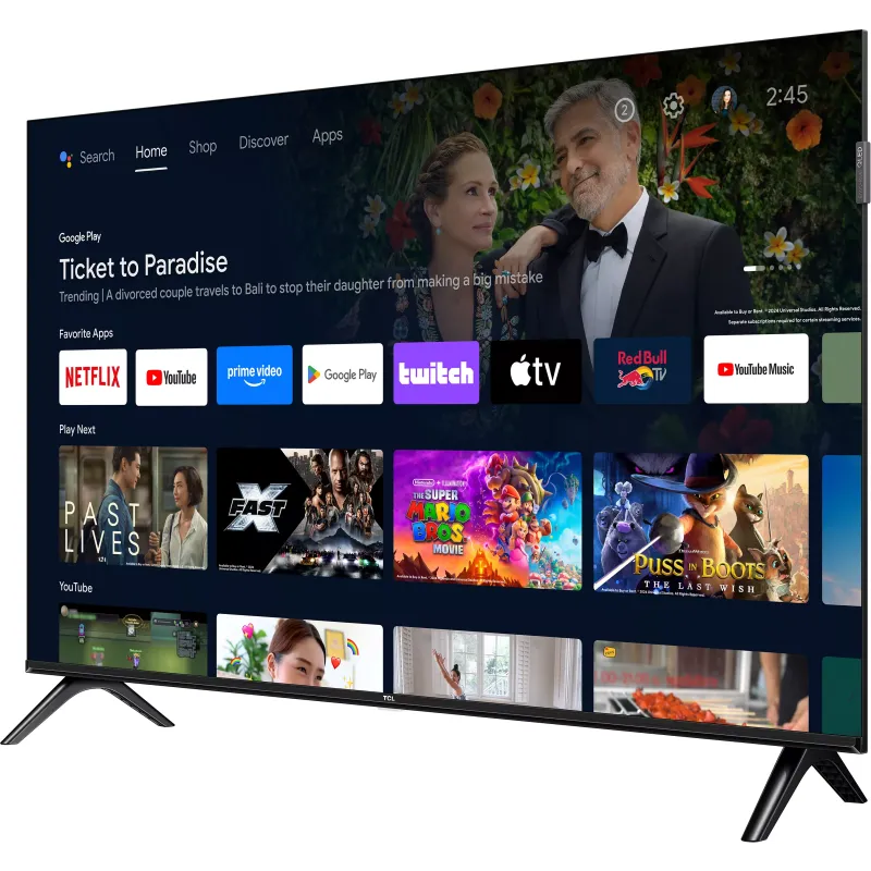 TV - QLED - TCL - 100cm - FHD - 60Hz - Smart TV - 40S59K
