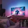 TV - QD MiniLED - PHILIPS - 139cm - 4K - 120Hz - Smart TV - 55MLED910/12