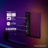 TV - QD MiniLED - PHILIPS - 139cm - 4K - 120Hz - Smart TV - 55MLED910/12