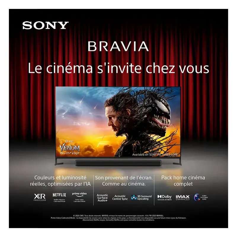 TV - LED - SONY - 139cm - 4K - 50Hz - Smart TV - K55S35BCEI
